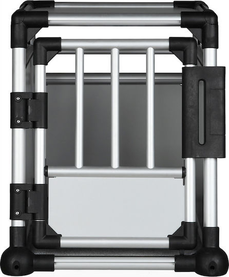 Trixie Transporter Кенел за превоз на кучета с колела Сив 64x57x48см