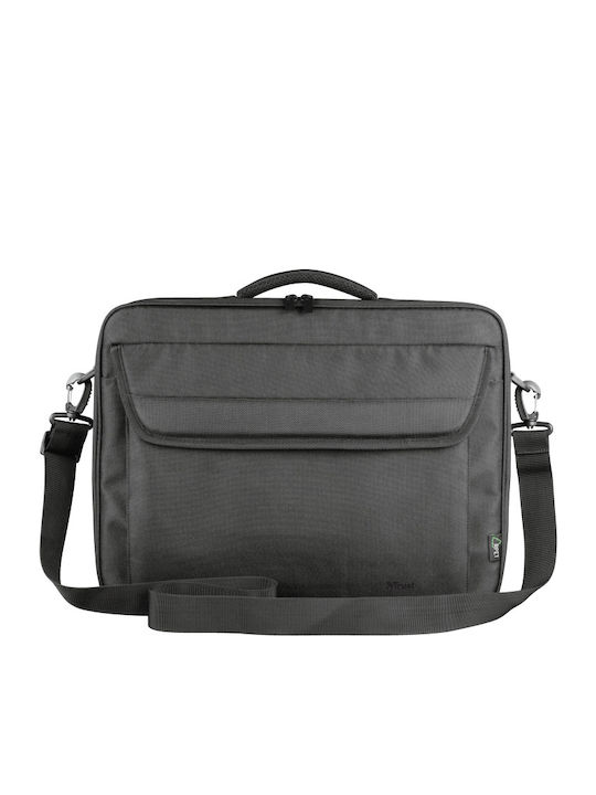 Trust Atlanta Τσάντα Ώμου / Χειρός για Laptop 16" σε Μαύρο χρώμα