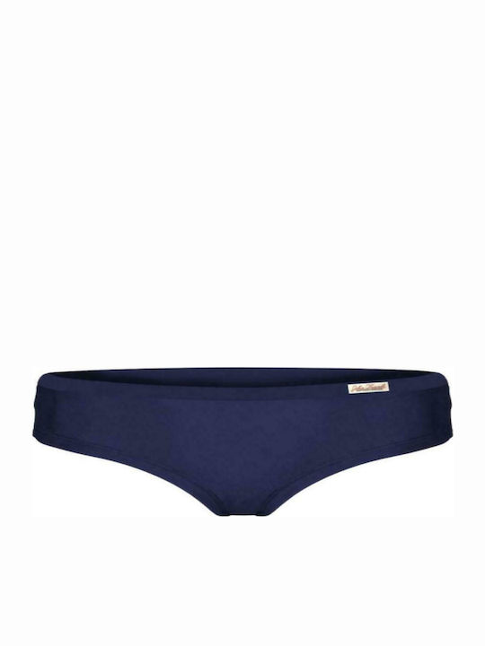 John Frank Baumwolle Damen Slip 3Pack Navy/Teal/Red