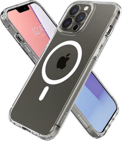 Spigen Ultra Hybrid MagSafe Compatible Umschlag Rückseite Kunststoff 2mm Weiß (iPhone 13 Pro Max)