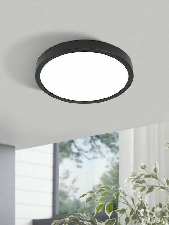 Eglo Fueva 5 Round Outdoor LED Panel 20W with Natural White Light 28.5x28.5cm