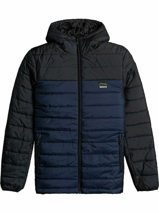 Surf Check Χειμωνιάτικο Μπουφάν Puffer Navy Μπλε