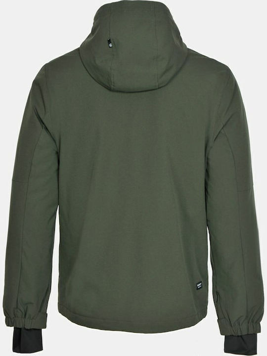 Khaki Men's Jacket Army