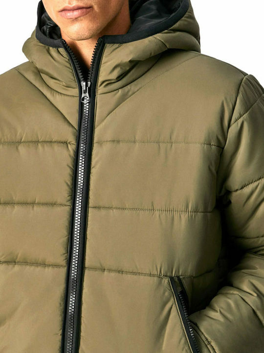 Heinrich Winter Jacket Puffer Khaki