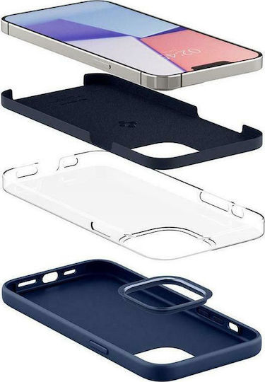 Spigen Silicone Fit Back Cover Σιλικόνης Navy Μπλε (iPhone 13 Pro Max)