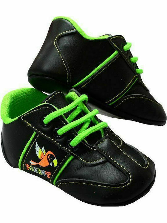 Papuci pentru băieți Papagal 17-18 Galben