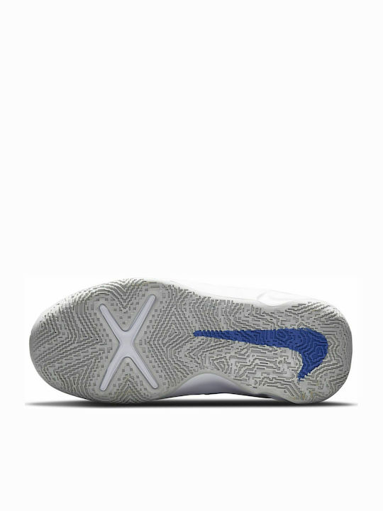 Hustle Team Hustle 10 Kids Sports Shoes Basketball with Laces Blue