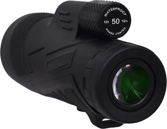 Falcon Μονοκυάλι Παρατήρησης Black 12x50 Optics Scout