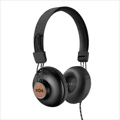 The House Of Marley Positive Vibration 2.0 Wired On Ear Headphones Blacα EM-JH121-SB