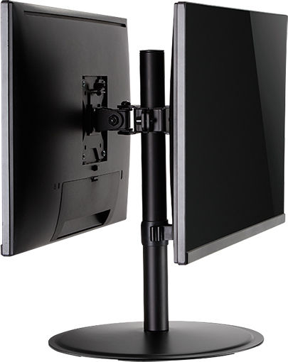 LogiLink Стойка за 2 Монитори до 32" с Рамо Черна (BP0111)