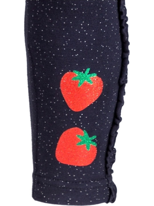 Kinder Leggings Lang Blau