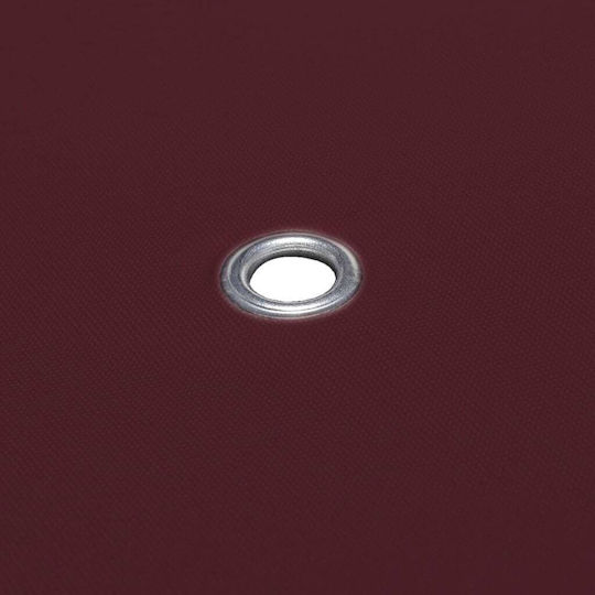 vidaXL Acoperiș Pentru Foișor 2 Niveluri 310gr/m² Burgundy Cu Acoperire PVC 3x4m