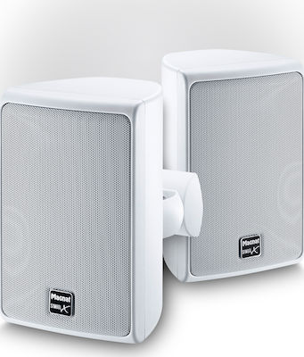 Magnat Symbol X 130 168415 Pair of Hi-Fi Speakers Bookself 90W 2 No of Drivers W15.1xD19.7xH24.9cm. White