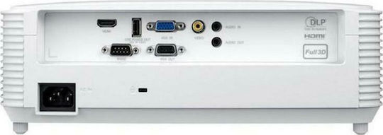Optoma X309ST E9PD7DQ01EZ1 3D Projector DLP (DMD) Standard Lamp with Built-in Speakers White
