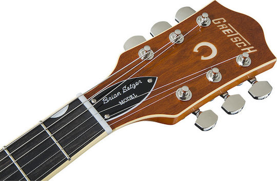 Gretsch G6120T-BSSMK 59 Ηλεκτρική Κιθάρα Semiacoustic με HH Διάταξη Μαγνητών Πορτοκαλί με Θήκη