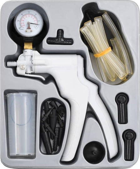 vidaXL Εργαλείο Φρένων Brake Bleeder and Vacuum Pump Kit