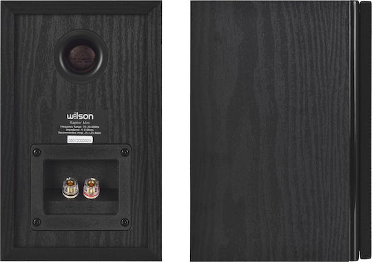 Wilson Audio Raptor Mini Αυτοενισχυόμενα Ηχεία 125W (Ζεύγος) Μαύρα