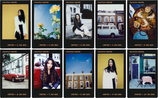 Fujifilm Color Instax Mini Instant Film (10 Exposures) Contact Sheet