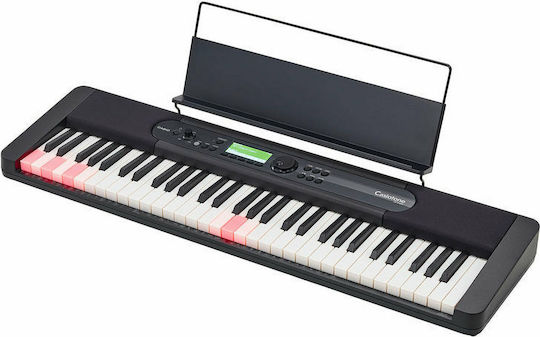 Casio Tastatur LK-S450 mit 61 Dynamisch Tasten Schwarz