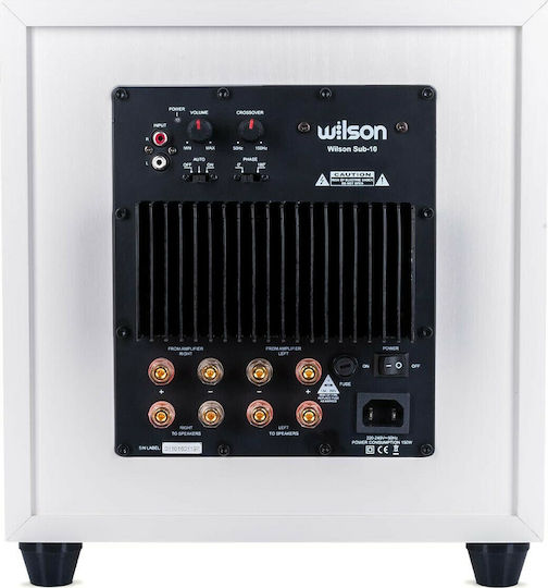 Wilson SUB 10 Самоусилващ Субуфер с Говорител 10" 150W Бял