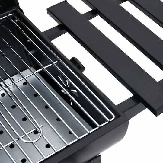 vidaXL Holzkohlegrill mit Deckel 115cmx85cm