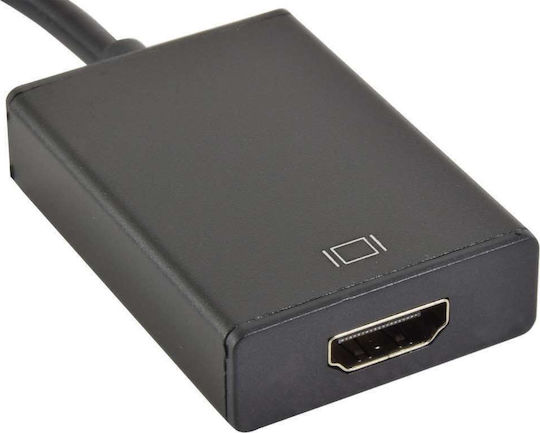 AvLink Конвертор VGA мъжки към HDMI женски 1 брой 122.423UK