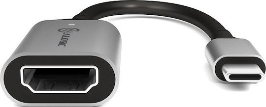 Alogic USB-C Männlich Zu HDMI Weiblich Grau 1Stück ULUCHD-ADP