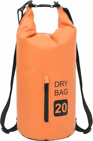 vidaXL Waterproof Shoulder Bag 20L Orange