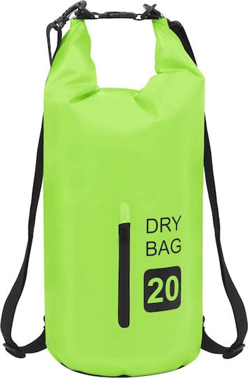 vidaXL Waterproof Backpack 20L Green