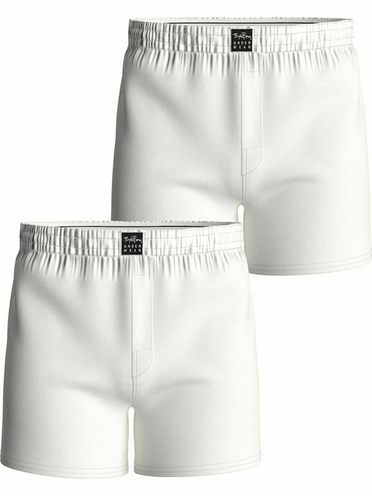Men's Boxers White 2Pack