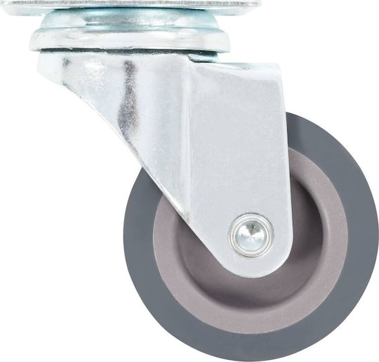 vidaXL 277817 Rotating Wheels from Rubber 12 Pieces 50mm
