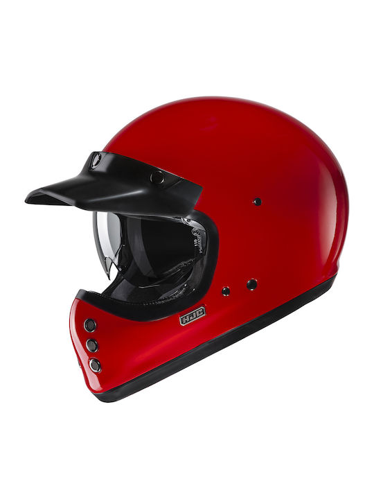 HJC V60 Full Face Helmet ECE 22.06 Deep Red KR4273