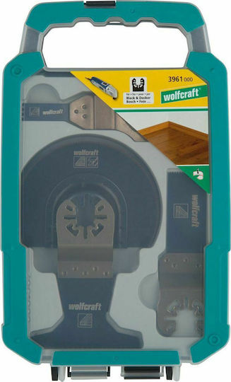 Wolfcraft Oscillating MultiTool Accessory 5τμχ Λάμες Πολυεργαλείων 5τμχ 3961000