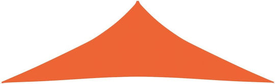 vidaXL Shade Cloth Orange From HDPE 160 Gr/m² Triangle Shade Sail Orange 4m 160gr/m²