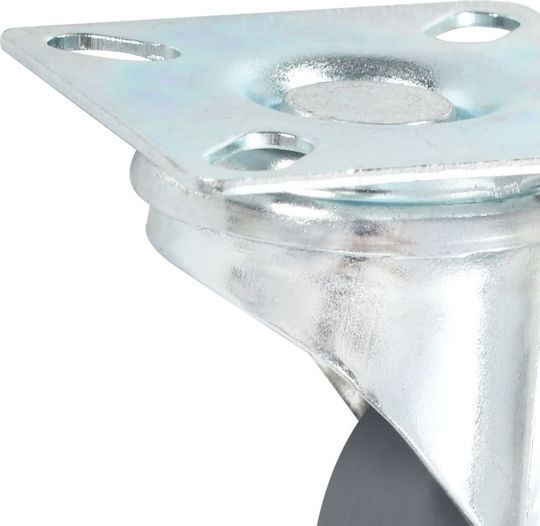 vidaXL 277820 Räder Drehend aus Gummi 32 Stück 50mm