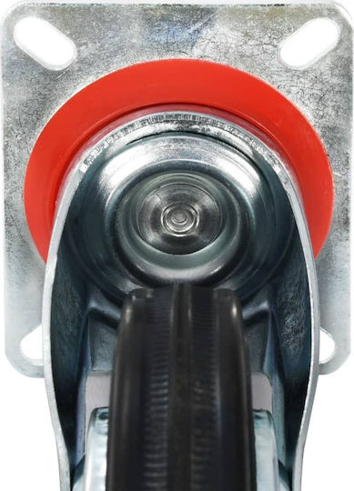 vidaXL 277956 Rotating Wheels from Rubber 8 Pieces 100mm