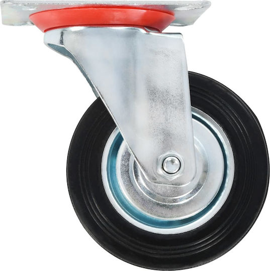 vidaXL 277956 Rotating Wheels from Rubber 8 Pieces 100mm