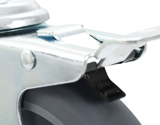 vidaXL 277876 Ρόδες Περιστρεφόμενες από Καουτσούκ 8τμχ 125mm