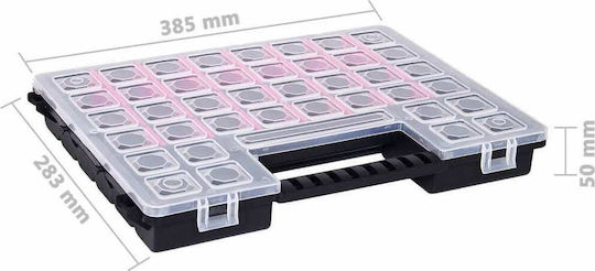 vidaXL Tool Compartment Organiser 38.5x28.3x50cm