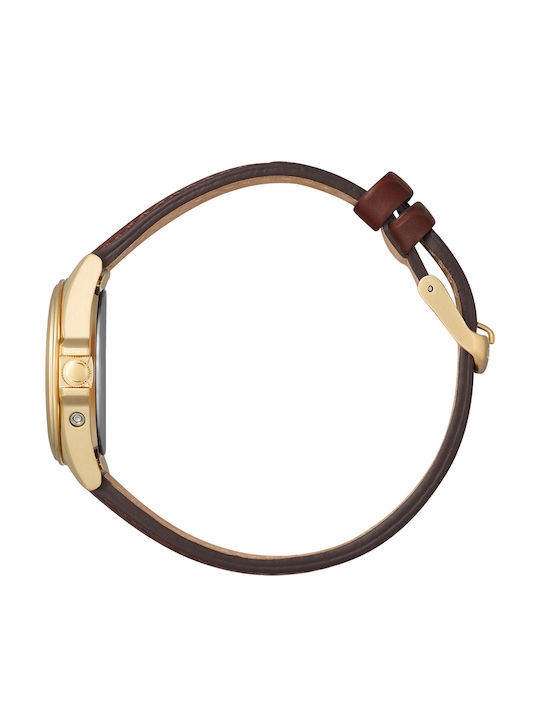 Citizen Women's Watch with Brown Leather Strap