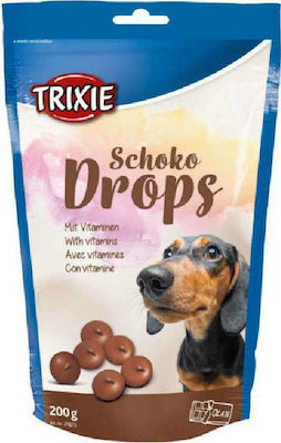 Trixie Drops Leckerli Hund mit Schokolade 200gr 31613