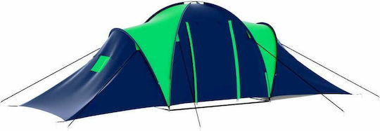 vidaXL Καλοκαιρινή Σκηνή Camping Τούνελ για 9 Άτομα 570x385x170εκ.