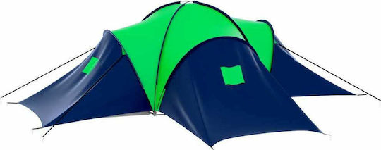 vidaXL Καλοκαιρινή Σκηνή Camping Τούνελ για 9 Άτομα 570x385x170εκ.