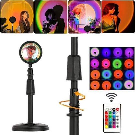 Projector Φωτιστικό LED RGB Sunset Projector Φωτιστικό LED RGB Sunset