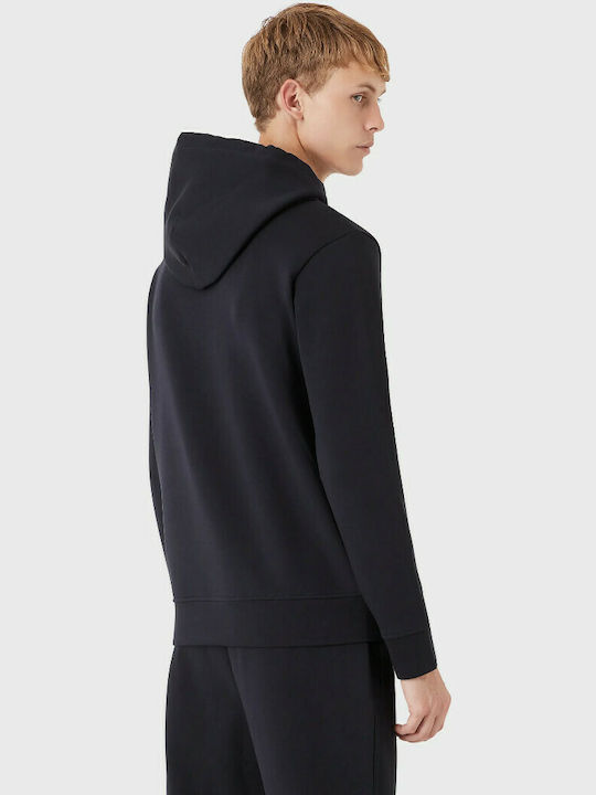 Emporio Armani Men's Sweatshirt with Hood Navy