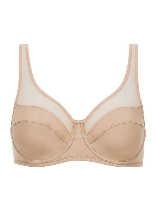 Dim D3983 Minimizer Minimizer Bra without Padding Light Beige