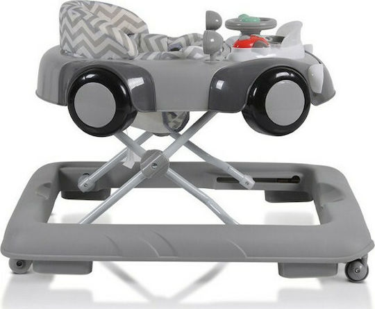 Cangaroo Shelby Baby Walker with Music for 6+ Months Gray 3800146244132