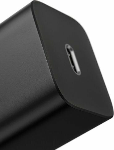 Baseus Charger Without Cable with USB-C Port 20W Power Delivery Blacks (Super Si)