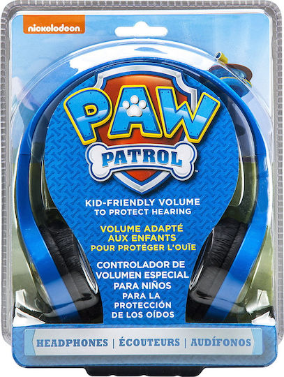 eKids Paw Patrol PW-V126 Wired On Ear Headphones with Radio Blue