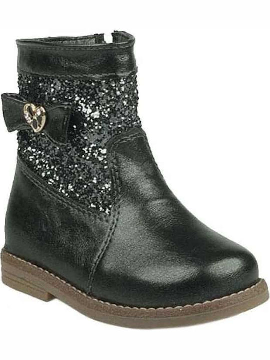 Scarpy 602 Kids Boots Black